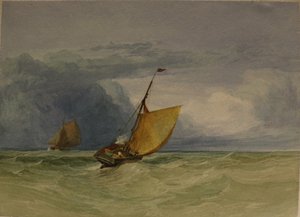 Une tempête, date inconnue - Miles Edmund Cotman