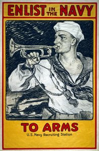 Engagez-vous dans la Marine : Aux armes - Milton Herbert Bancroft