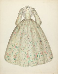 Robe avec col cape - Mina Lowry