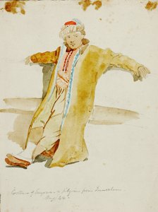 Costume à Smyrne, un pèlerin de Jérusalem - Miner Kilbourne Kellogg