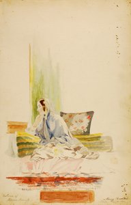 Costume de la princesse persane Brusa - Miner Kilbourne Kellogg