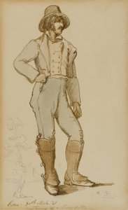 Costume de bandit, Rome - Miner Kilbourne Kellogg