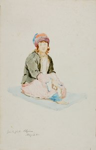 Jeune fille grecque pèlerine, 1844 - Miner Kilbourne Kellogg