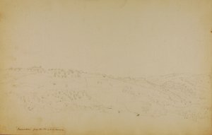 Jérusalem depuis la Colline du Mal - Miner Kilbourne Kellogg
