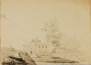 Moulin près de la grotte, Aldberg - Miner Kilbourne Kellogg