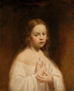 Portrait de la fille de Hiram Powers - Miner Kilbourne Kellogg