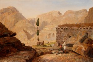Le sommet du mont Sinaï avec la chapelle d