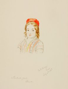 Fille turque, Brusa, 1845