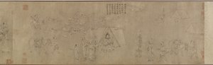La captivité de Cai Wenji, 14e-15e siècle