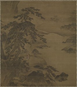 Visiter le Sage à la rivière Wei, milieu du 15ème siècle