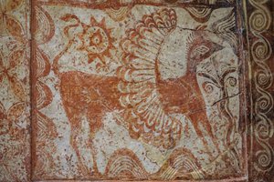 Coffre larnax avec couvercle à pignon - Minoan