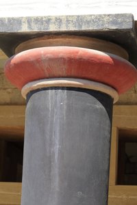 Site archéologique minoen de Knossos. Détail d