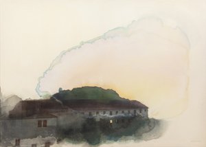Lueur du soir sur la colline - Mirjam Schrei