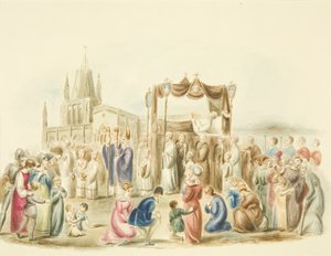 Funérailles de William Canynges devant St Mary Redcliffe - Miss Martha Bird
