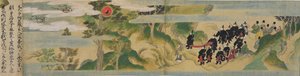 Histoire de la fondation du temple Geppoji, période Muromachi, c.1495 - Mitsuyoshi Tosa