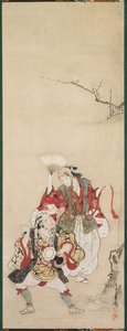 Danseurs de printemps Manzai, 18e siècle - Miyagawa Chōshun