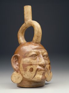 Vase à bec verseur en forme de tête d