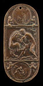 Hercule et le lion de Némée - Moderno