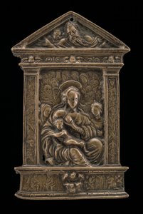 Madone et Enfant avec Saints, fin 15e - début 16e siècle - Moderno