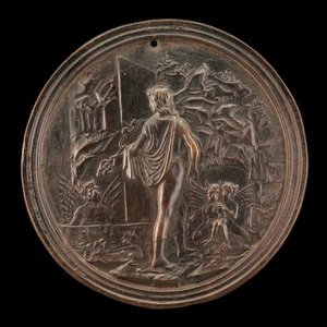 Orphée descendant aux Enfers, fin du XVe - début du XVIe siècle - Moderno