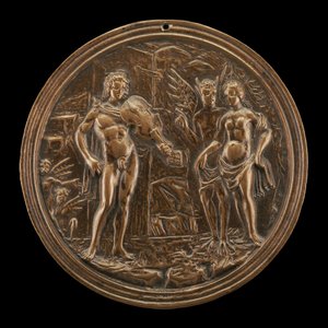 Orphée rachetant Eurydice, fin du XVe - début du XVIe siècle - Moderno
