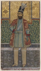 Portrait de Nâsir-od-din Shah