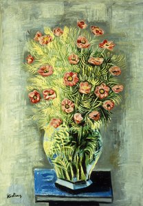 Bouquet of Poppies; Bouquet de Pavots - Moise Kisling