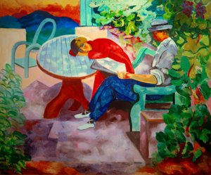 Sieste à Saint-Tropez (Kisling avec Renée)