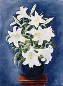 Vase de lys ; Vase de Lys - Moise Kisling