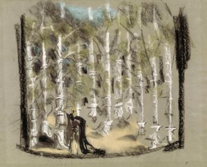 Décor de scène : La forêt - Molière