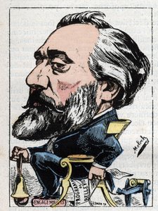 Portrait de Léon Gambetta, homme politique français - Moloch