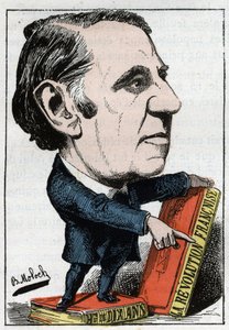 Portrait de Louis Blanc (1811 - 1882), politicien et historien français - Moloch