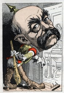 Portrait de Otto Von Bismarck (1815-1898), Chancelier de Prusse