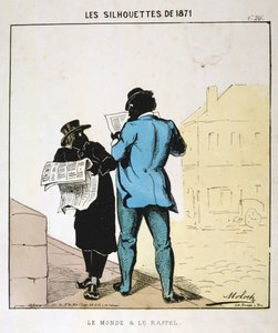 Le Monde et le Rappel, 1871