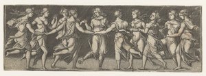 Apollon et les Muses - Monogrammist AC