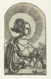 Sainte Catherine - Monogrammist AC