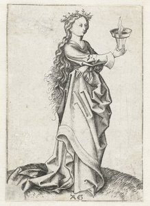 La troisième vierge sage - Monogrammist AG