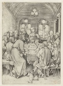 La Dernière Cène - Monogrammist AG