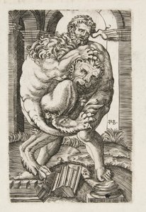 Hercule et le lion de Némée