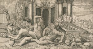 Les effets du vin - Monogrammist HFE