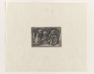Jeune femme avec deux riches amants