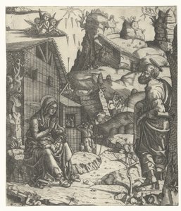 Naissance du Christ - Monogrammist IICA