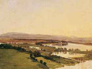 Paysage avec château d