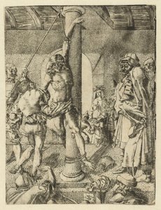 Le martyre de Saint Sébastien - Monogrammist LH (Nederlanden)