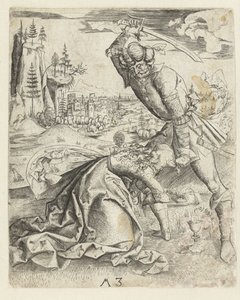 Le martyre de sainte Barbara - Monogrammist MZ