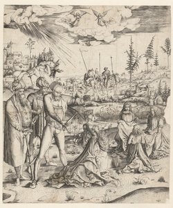 Le martyre de sainte Catherine - Monogrammist MZ