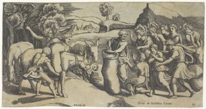 La coupe de Joseph découverte dans le sac de grain de Benjamin