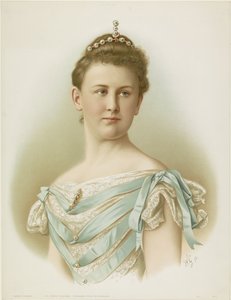 Portrait de Wilhelmina, reine des Pays-Bas