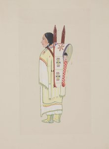 Femme kiowa - Monroe Tsatoke