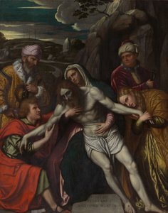 La Mise au tombeau - Moretto da Brescia